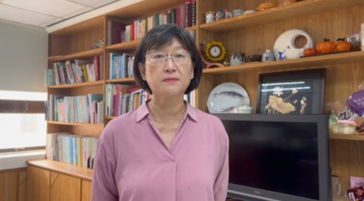 葉玉如表示，去年榮服處與社會局關懷訪視時就已無法看到老翁本人。 圖：高雄市社會局/提供