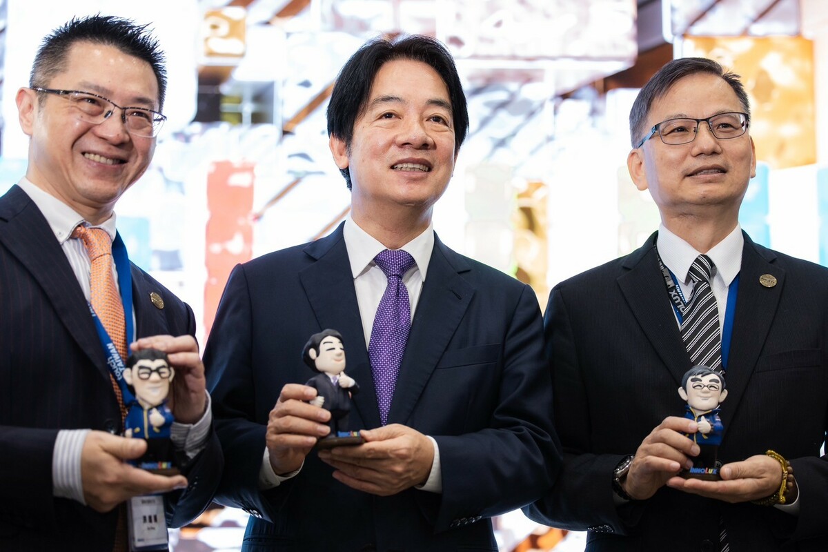 賴清德出席2024 Touch Taiwan系列展開幕暨頒獎典禮。 圖：總統府提供