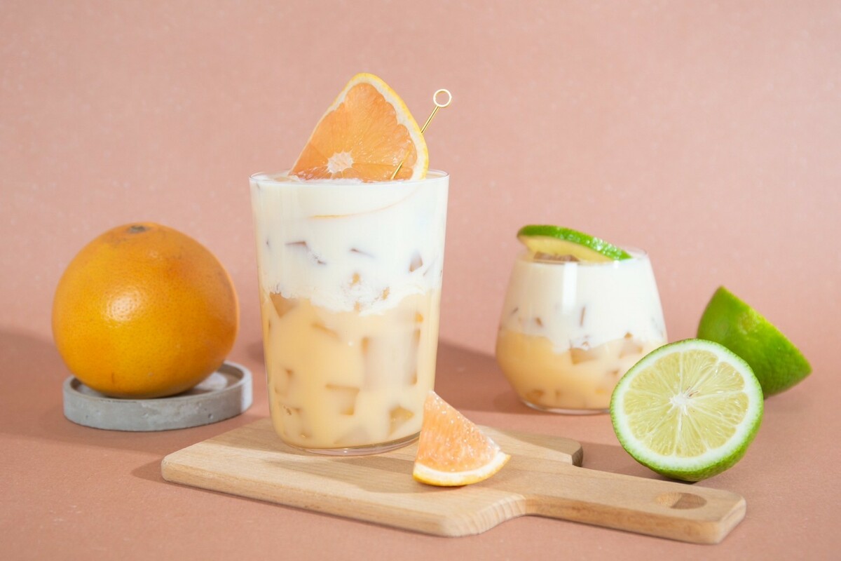 益生菌和無咖啡因茶飲完美結合，成為外食族最愛。 圖：業者提供
