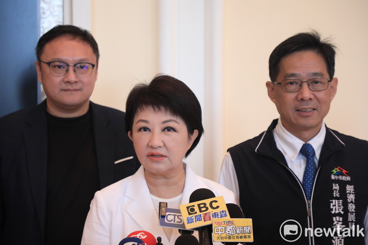 台中高檔餐廳食安連環爆，盧秀燕今天說重話「全面清查和牛餐廳」。 圖：唐復年/攝