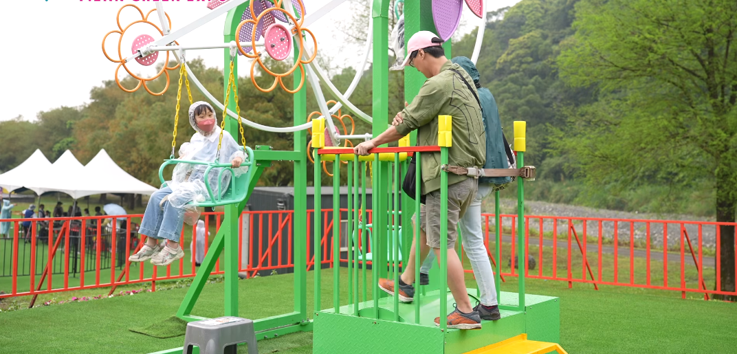 今年5月1日勞動節綠博開放國內勞工憑證免費入園。 圖：翻攝自綠色博覽會臉書