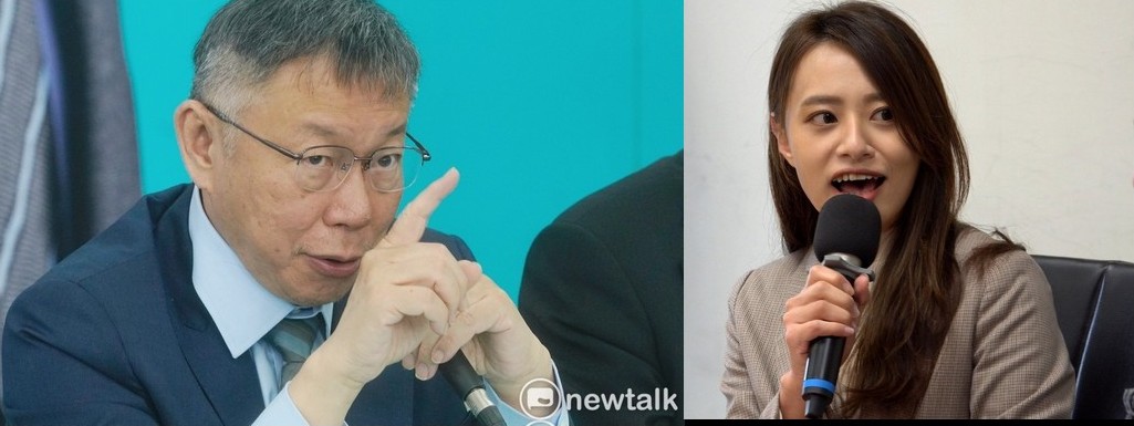 民眾黨籍新竹市民政處長施淑婷在臉書公開偷錄音檔，議員曾資程提醒，民眾黨主席柯文哲曾說，「有人偷錄音一定被我槍斃」 圖：張良一 / 攝取、取自Sweety施淑婷 新竹市府發言人臉書（新頭殼合成）