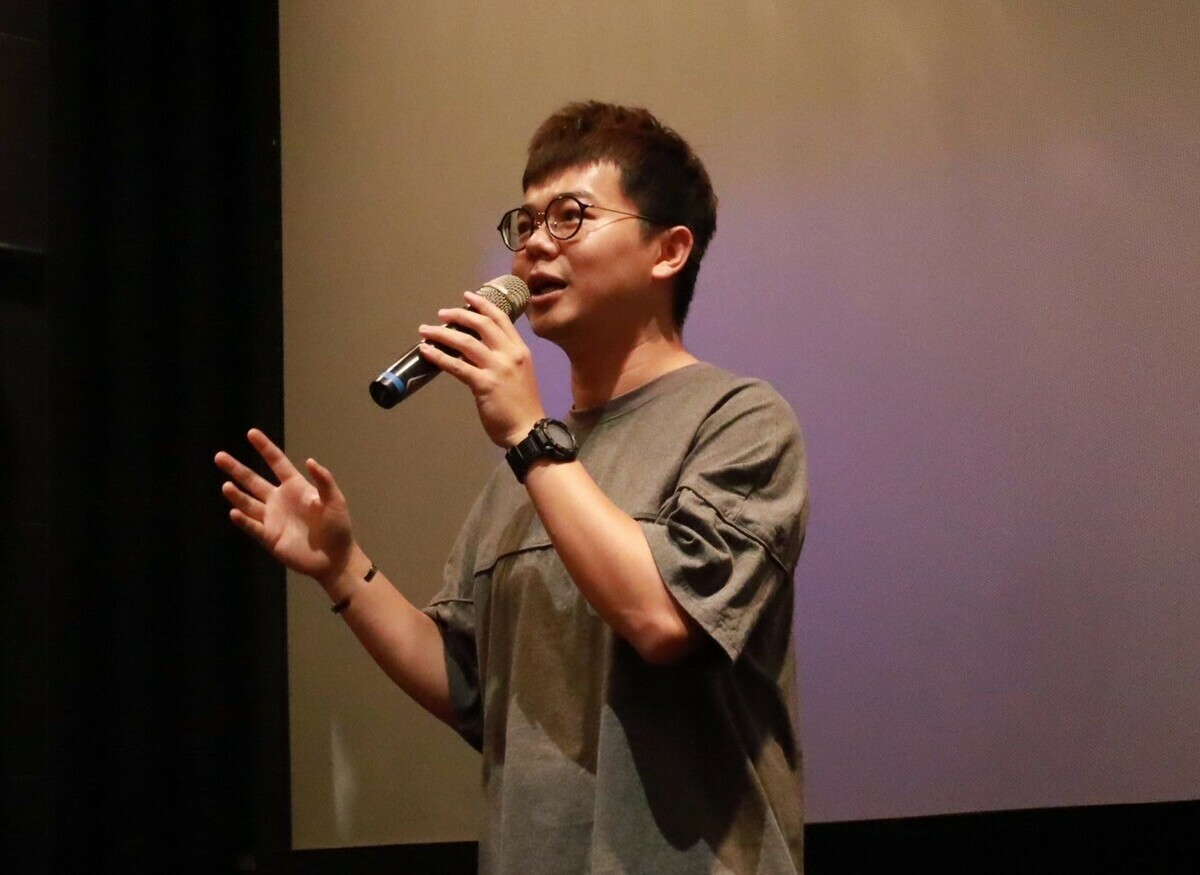 張博洋期盼用台灣本土的歷史孕育天然台。 圖：台灣基進高雄黨部/提供