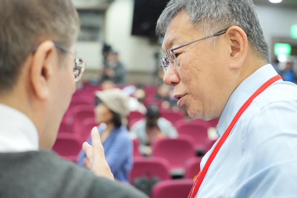 民眾黨主席柯文哲。 圖：柯文哲臉書