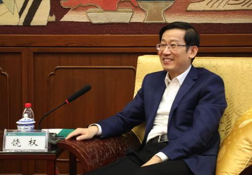 中國文化和旅遊部副部長饒權。 圖：翻攝微博