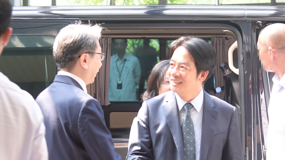 總統當選人賴清德副總統蒞臨國家安全局 圖：國安局提供