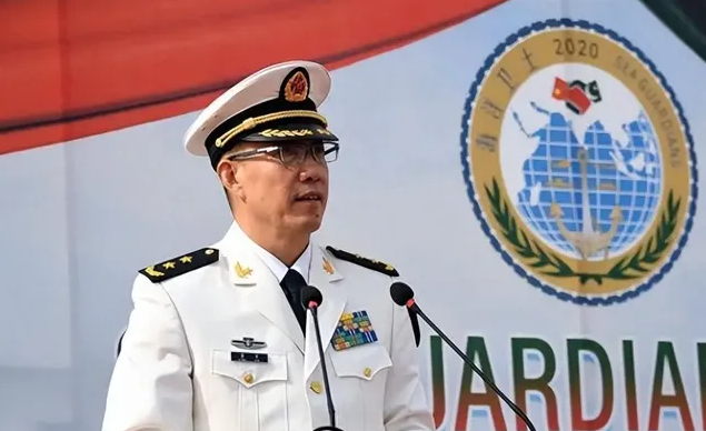 中國國防部長董軍是海軍出身。 圖 : 翻攝自騰訊網