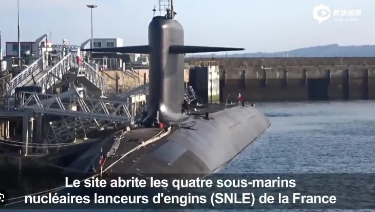 法國布雷斯特核潛艇海軍基地最近的異國婚音突然爆增，被懷疑是中國間諜藉此在搞滲透。 圖 : 翻攝自新浪軍事