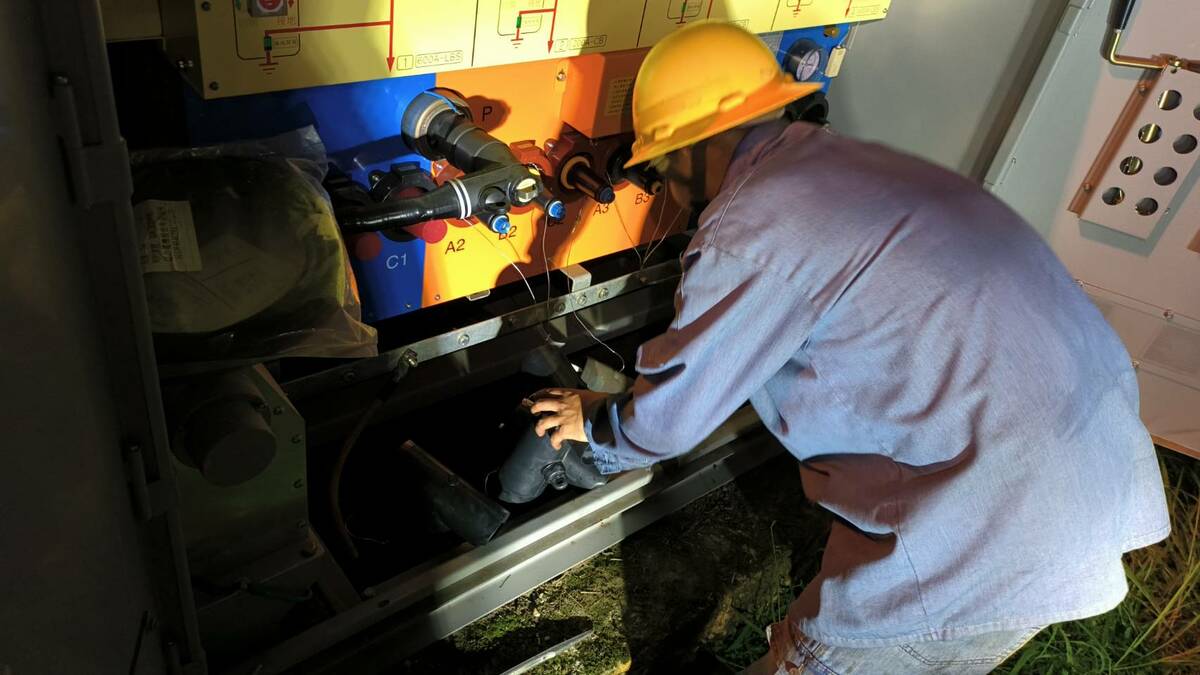 從4月中旬起，桃園市頻發生無預警停電，民眾怨聲載道。 圖：台電桃園區處/提供