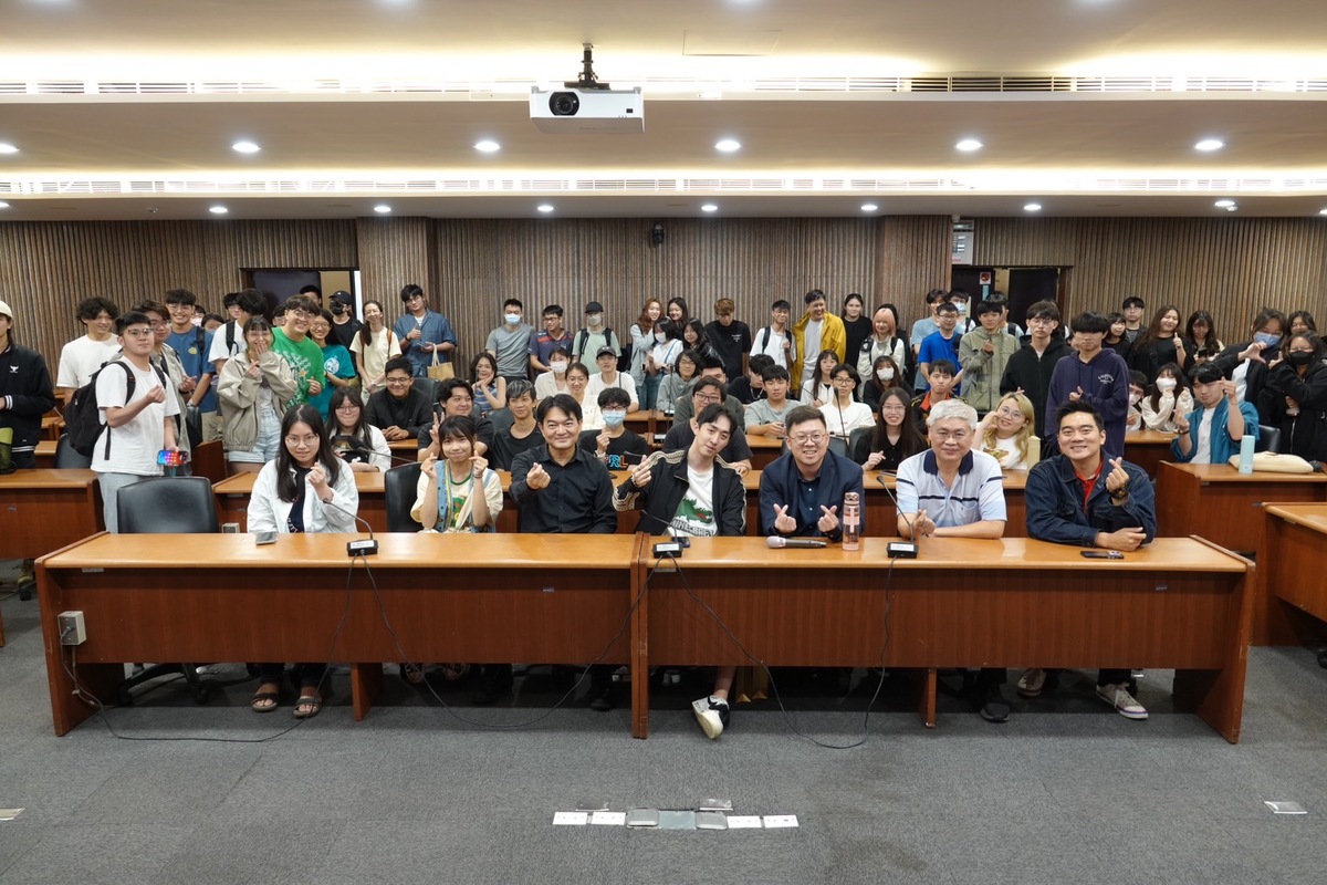 東海大學近200名學生參與反詐講座。 圖：台中市政府/提供