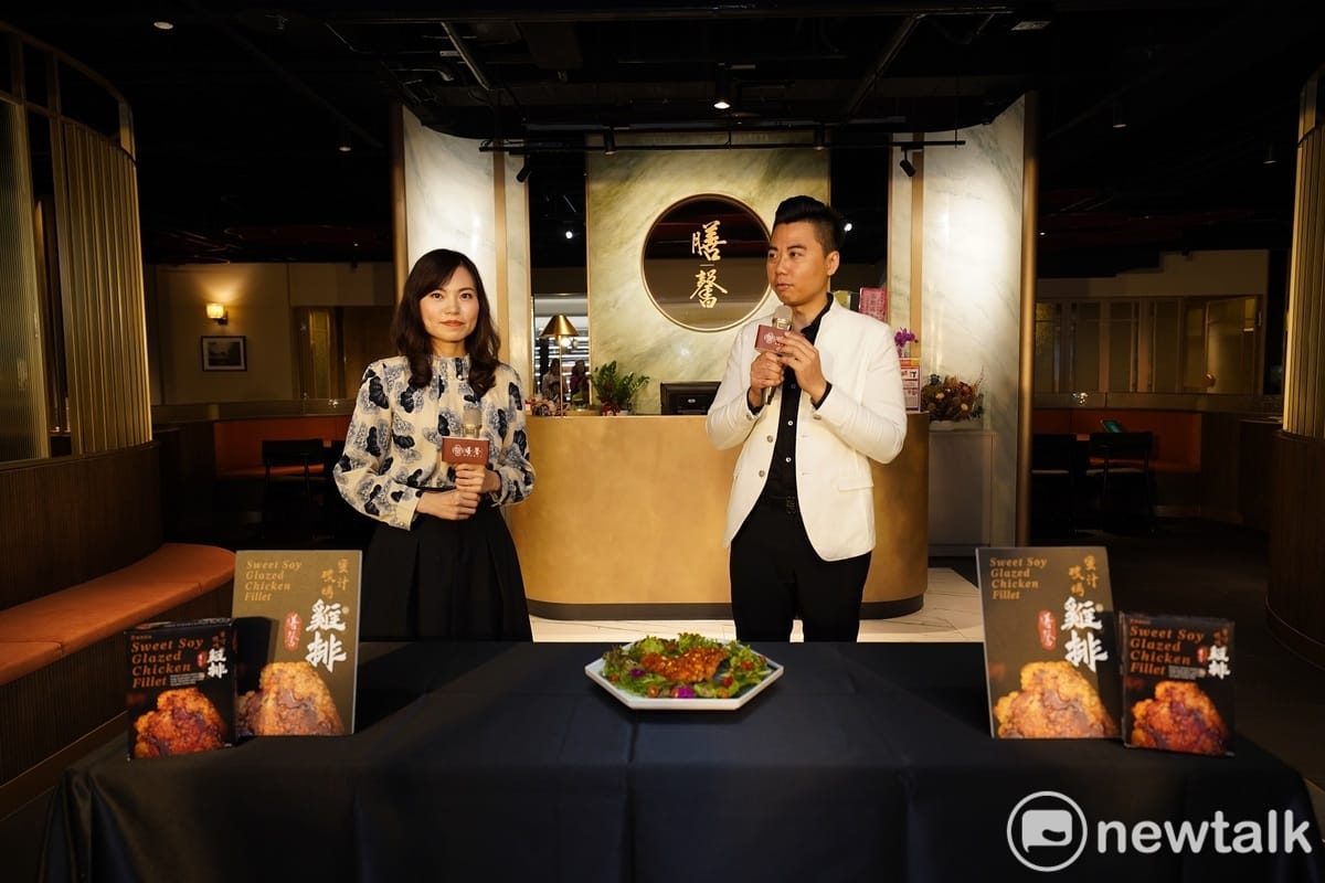膳馨創辦人兼闆娘的蔡馨誼致詞時表示，對團隊來說服務沒有天花板，料理沒有極限。 圖：唐復年/攝
