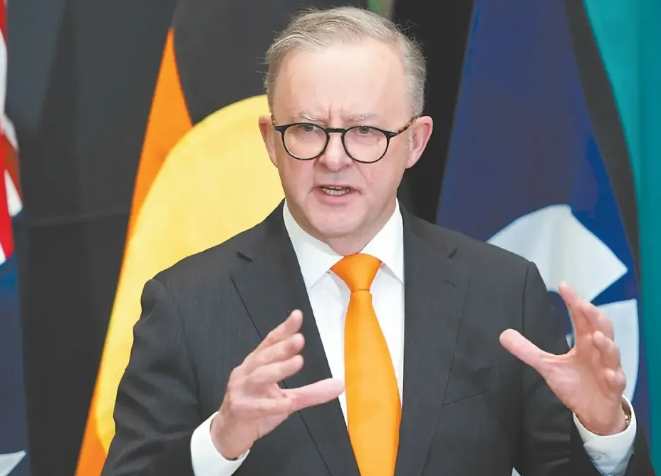 澳洲總理艾班尼斯（Anthony Albanese）。 圖 :擷取自《騰訊網》