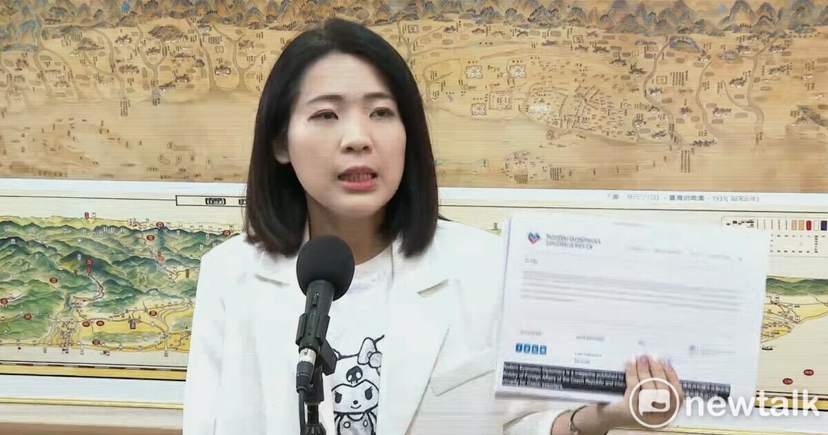 國民黨立委徐巧芯。 圖：黃建豪/攝