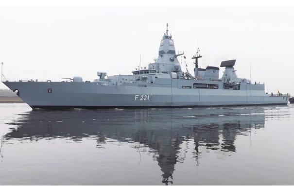 德國黑森號巡洋艦。 圖 : 翻攝自騰訊網/邵永靈
