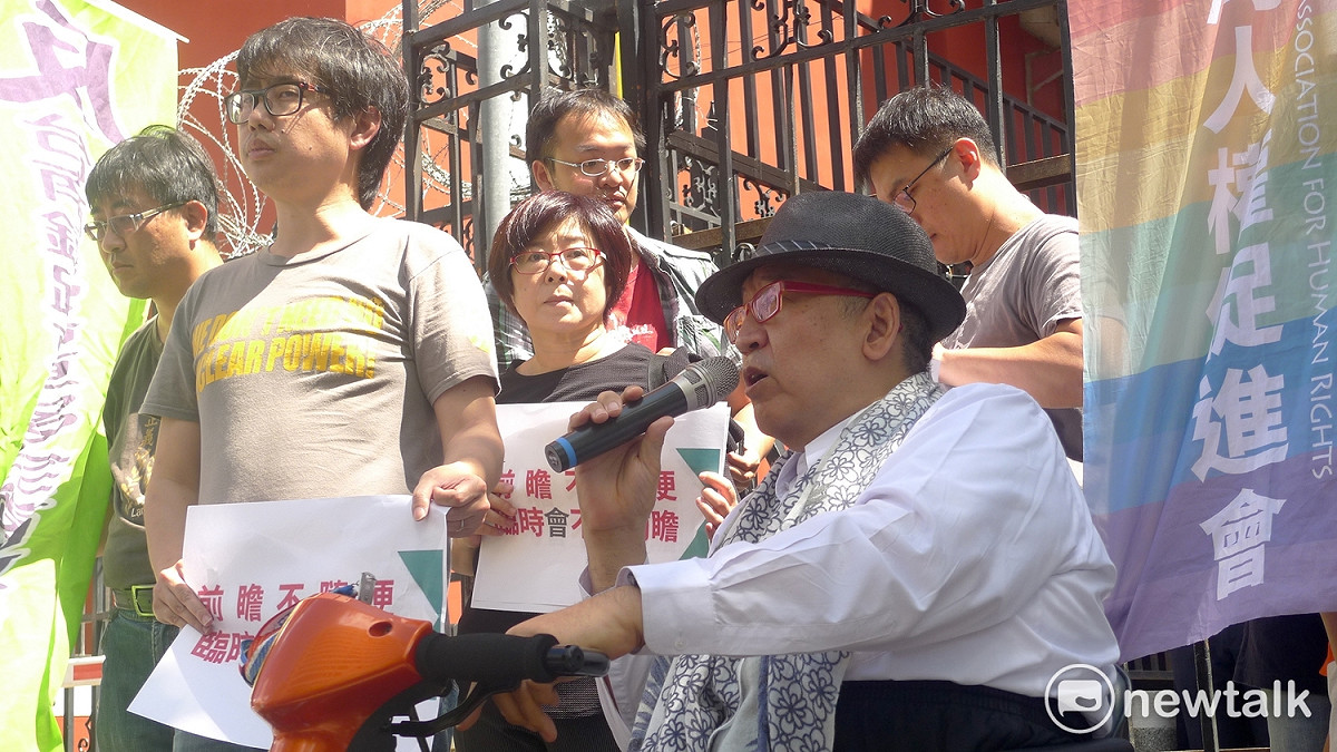 郝明義3日痛批執政黨，前瞻條例與計畫是「3個月準備，想要3天通過。」 圖：汪少凡／攝