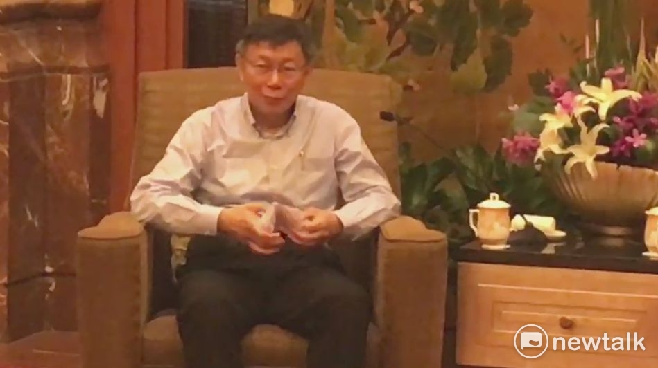 台北市長柯文哲。 圖：周煊惠/攝