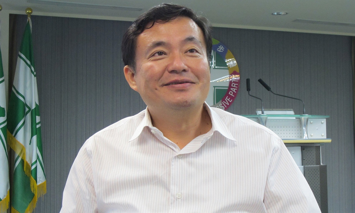 民進黨秘書長洪耀福5日表示，跟柯文哲本來就沒在一起，哪來分手？ 圖：新頭殼資料照片