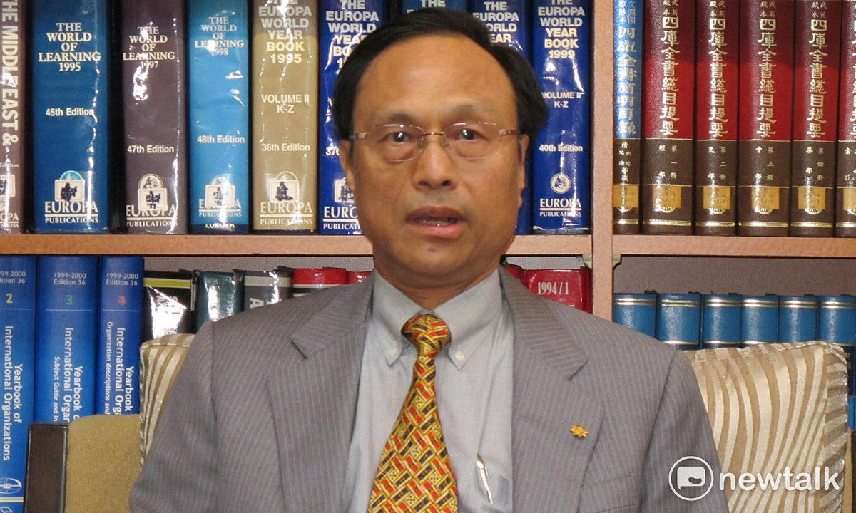 外交部亞西及非洲司司長陳俊賢6日表示，中國大陸對台灣的打壓是病態思維。 圖：林朝億/攝
