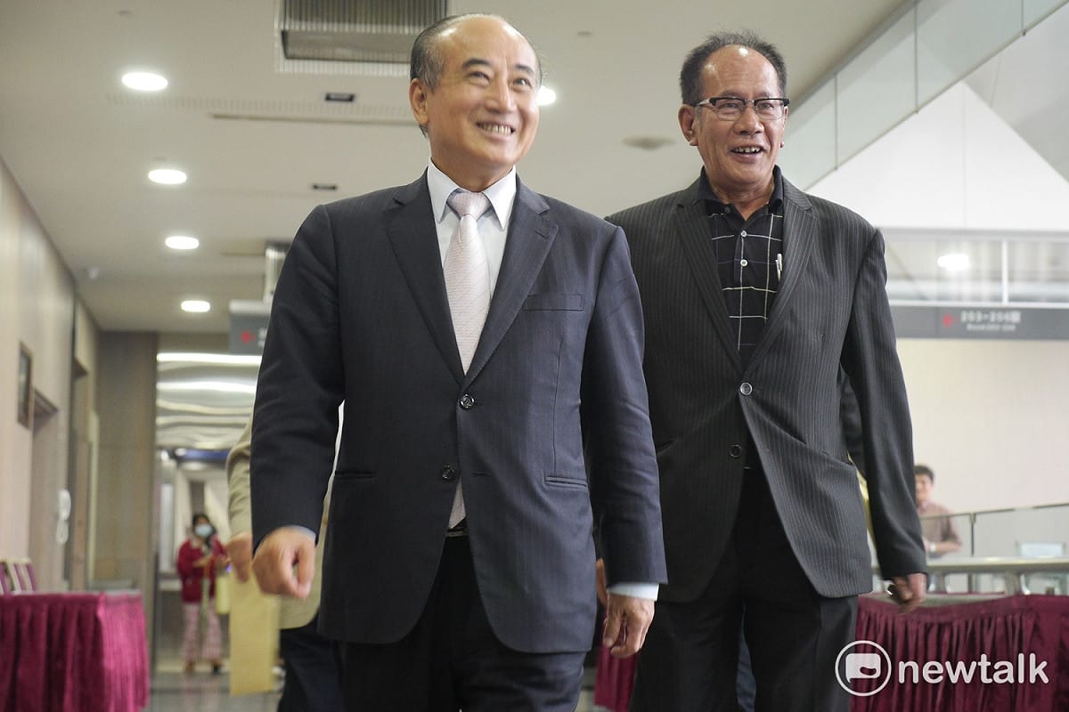 前立法院長王金平25日對於國民黨準黨主席吳敦義邀約座談餐敘一事表示，因為臨時通知，他早已有其他行程，故無法出席。 圖：新頭殼資料照
