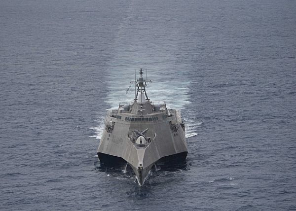 美國海軍的科羅納多號是一艘快速而靈活的軍艦，現為第7艦隊。 圖：翻攝美太平洋司令部官網/Amy M. Ressler
