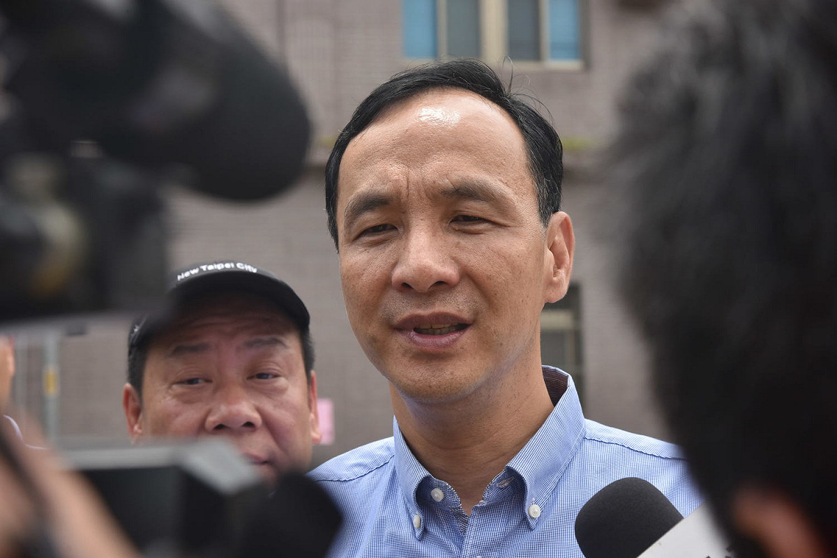 朱立倫表示，下週沒有要宴請黨務人員。 圖：新北市政府/提供