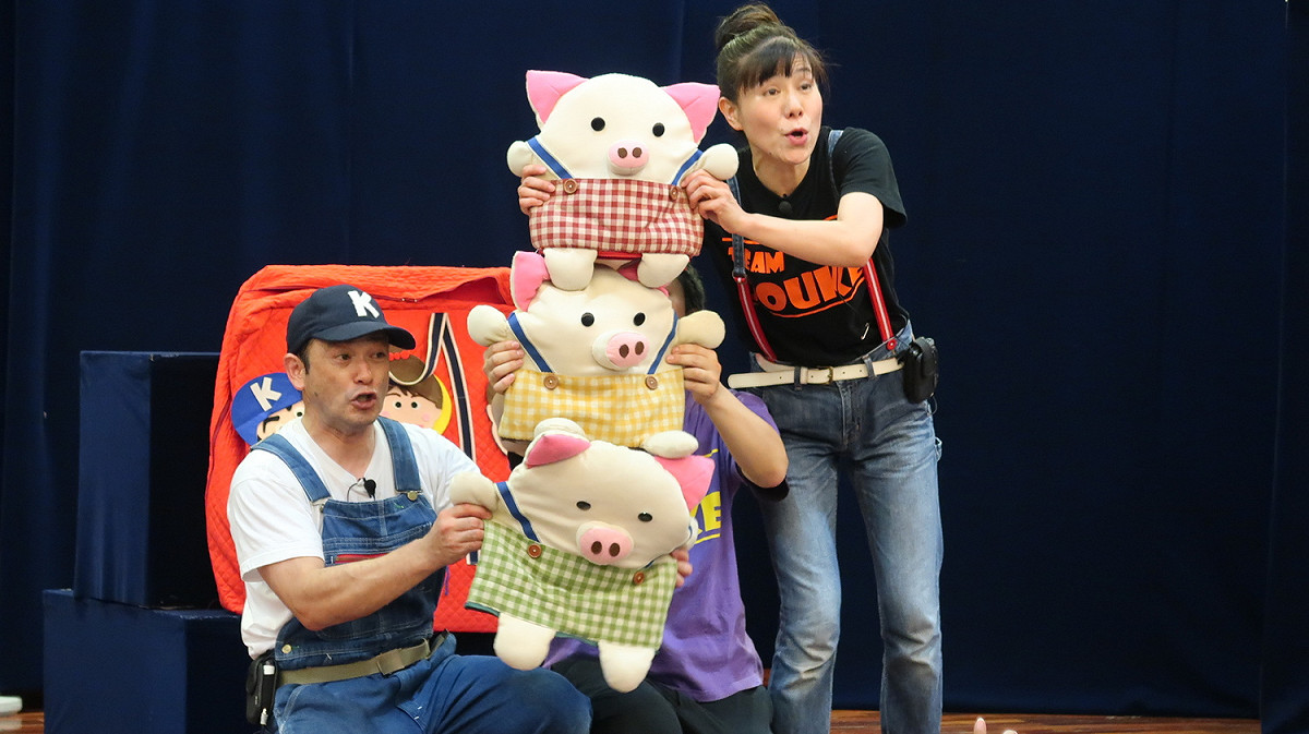 「道化劇團」首場在屏東里港演出，7月8日週六上午10時30分在長治鄉公所，7月9日週日下午2時30分在屏東藝術館，都是免費入場。 圖：屏東縣政府文化處提供