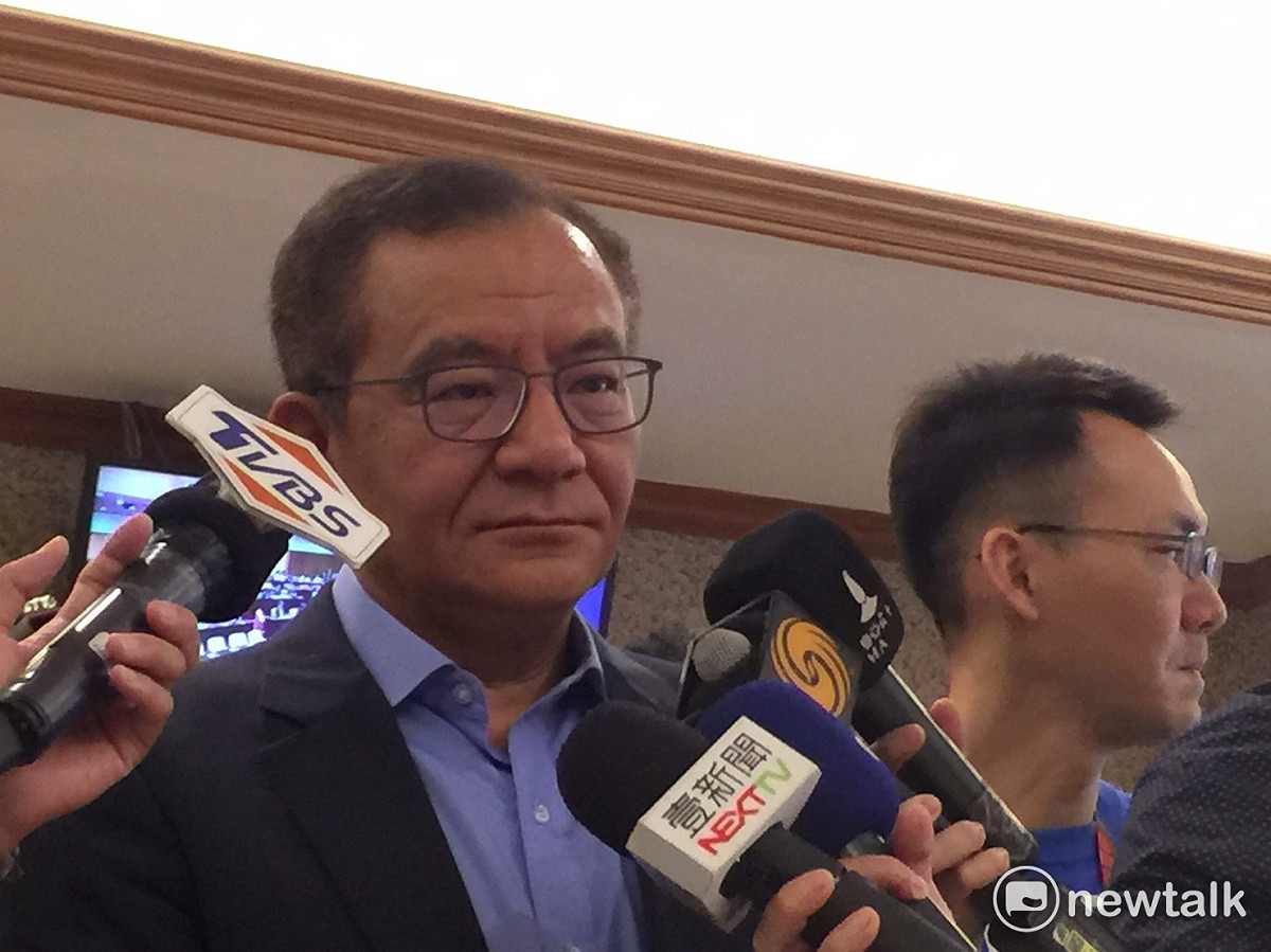 外傳民進黨新北市主委余天曾勸退綠委高志鵬參選新北市長，對此，高志鵬11日表示，沒有宣布參選何來勸退之說。 圖：林人芳/攝