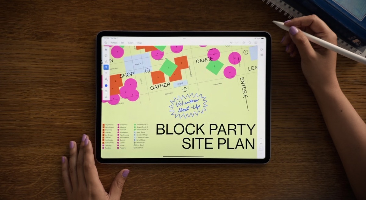 新款 iPad Pro，搭載了 M4 晶片和 OLED 顯示器，效能大幅提升。價格高、是否能取代MacBook Pro等，皆引發討論。 圖：翻攝自蘋果官方網站