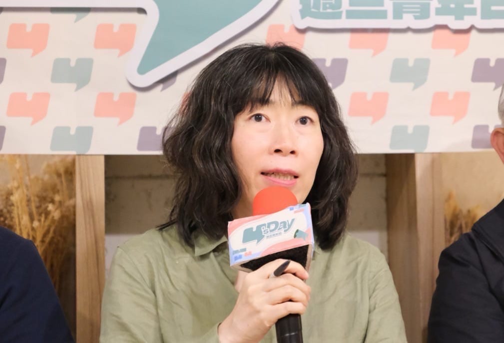 主持人台灣海洋大學法政學院教授江雅綺。 圖：Y’s Day「週三青年日」提供