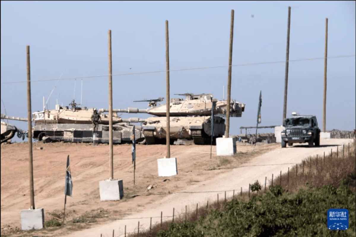以軍針對100個特定目標進行空襲，並造成30名巴勒斯坦武裝人員死亡。 圖：翻攝自新華網