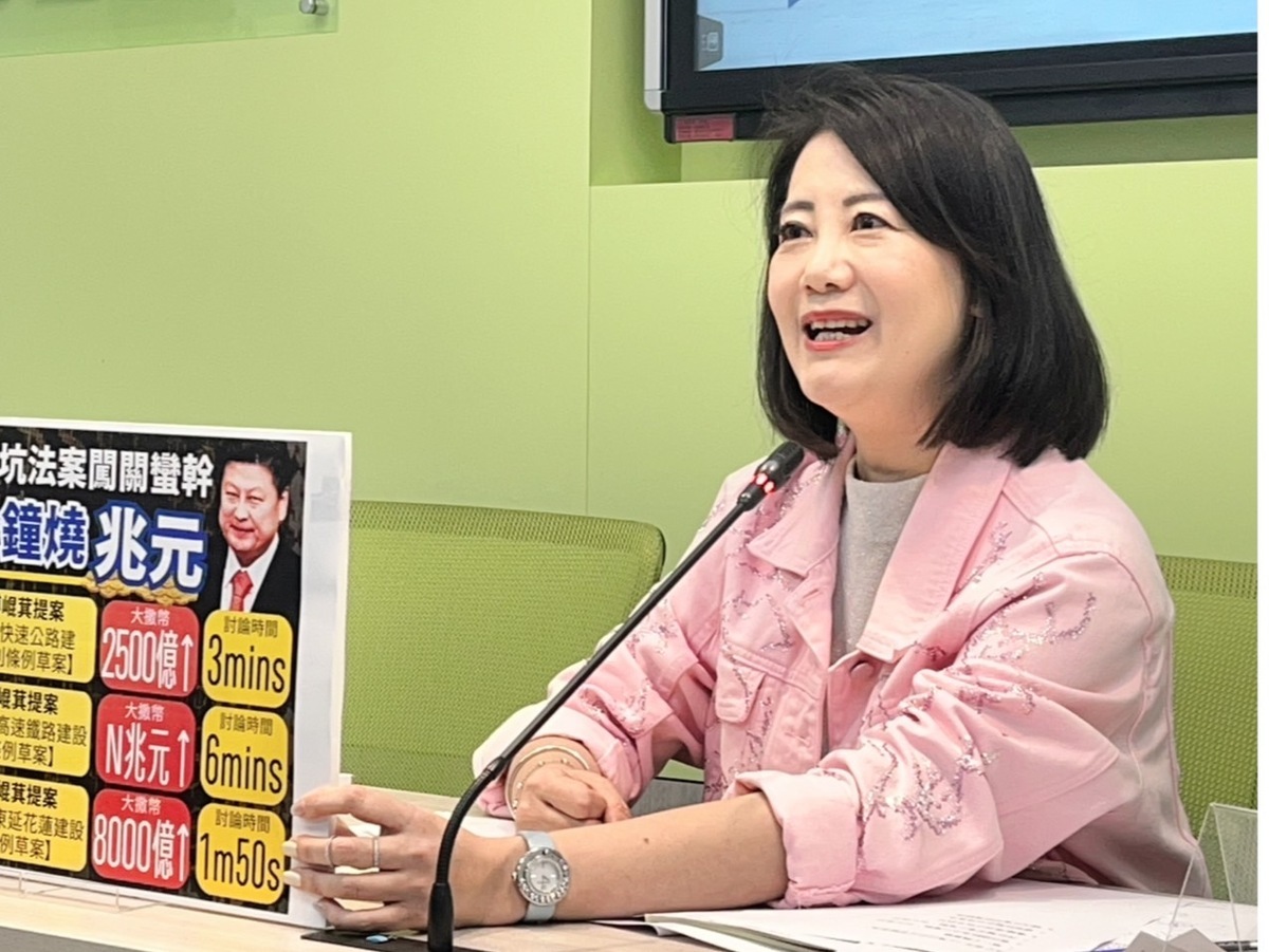 連江縣政府代辦福州「福馬同城通」， 吳思瑤直呼已違法，要求停止配合統戰行為。 圖：金大鈞/攝