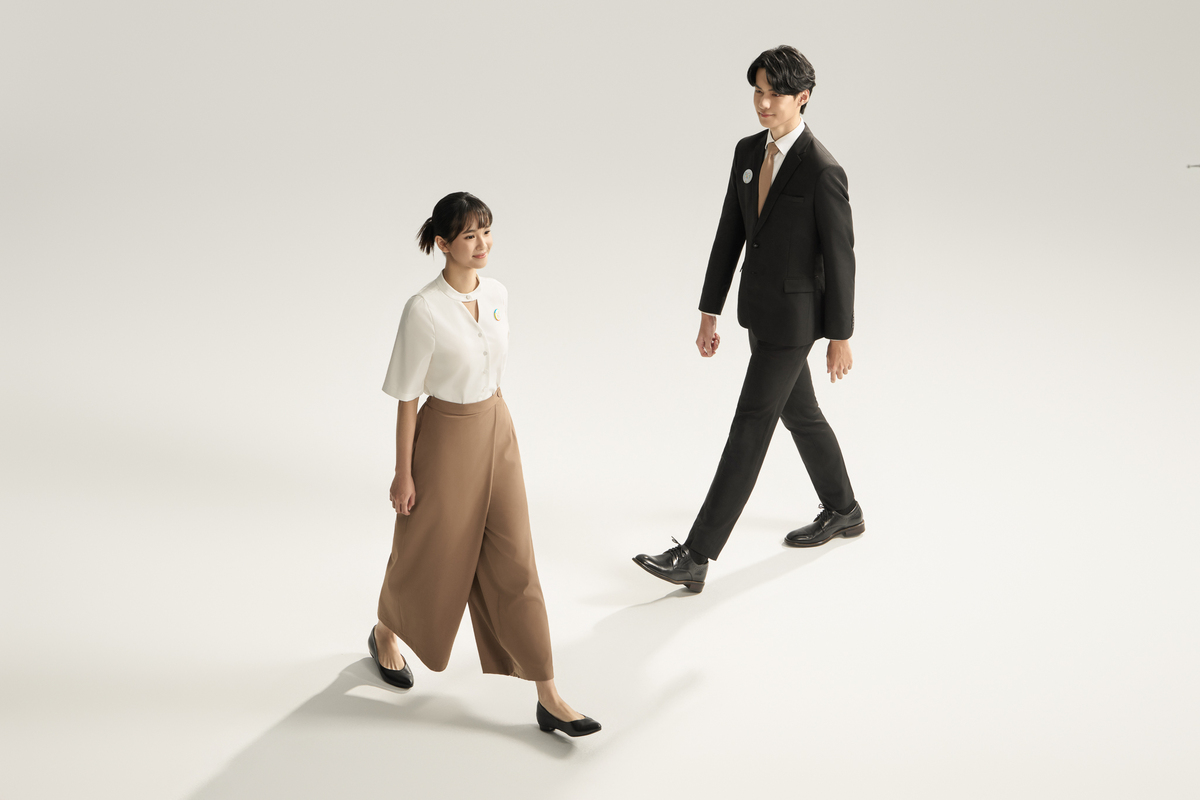 賴清德、蕭美琴就職禮賓人員服裝曝光。 圖：文總提供