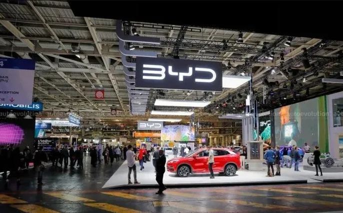 中國電動車被歐美指控產能過剩與傾銷。 圖 : 翻攝自騰訊網