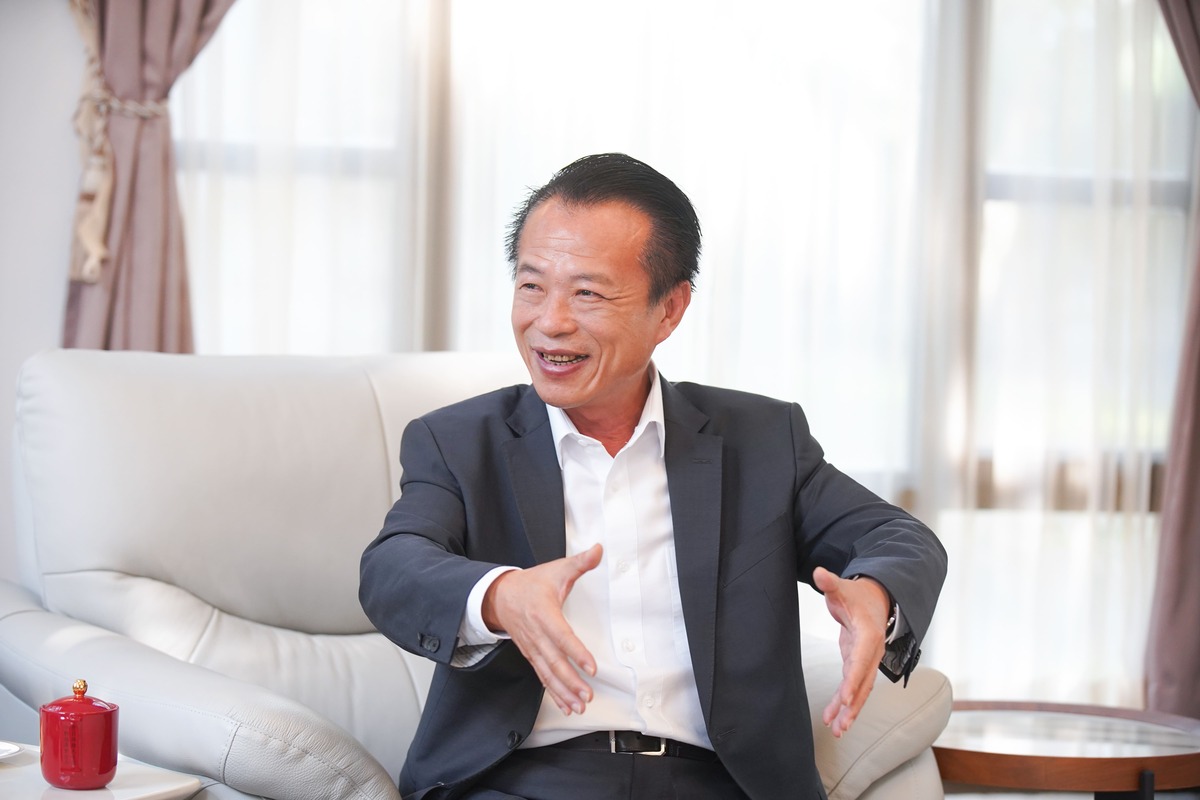 嘉義縣長翁章梁接受新頭殼專訪。 圖：嘉義縣政府拍攝（資料照）