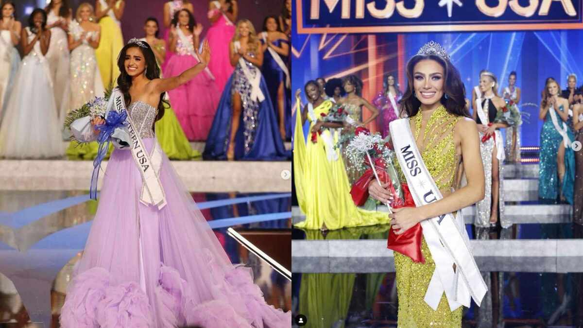 美國妙齡小姐（Miss Teen USA）烏瑪·索菲亞·斯里瓦斯塔瓦（UmaSofia Srivastava）和美國小姐諾埃莉亞·沃伊特（Noelia Voigt）近日辭去頭銜。 圖 : 翻攝自IG帳號@umasofias、@noeliavoigt