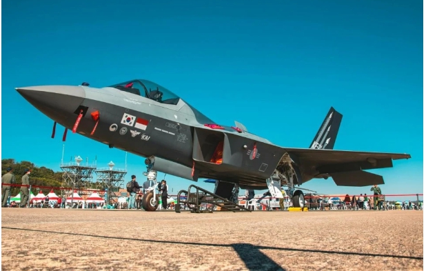 南韓KF-21「獵鷹」戰鬥機。 圖 : 翻攝自零度Military