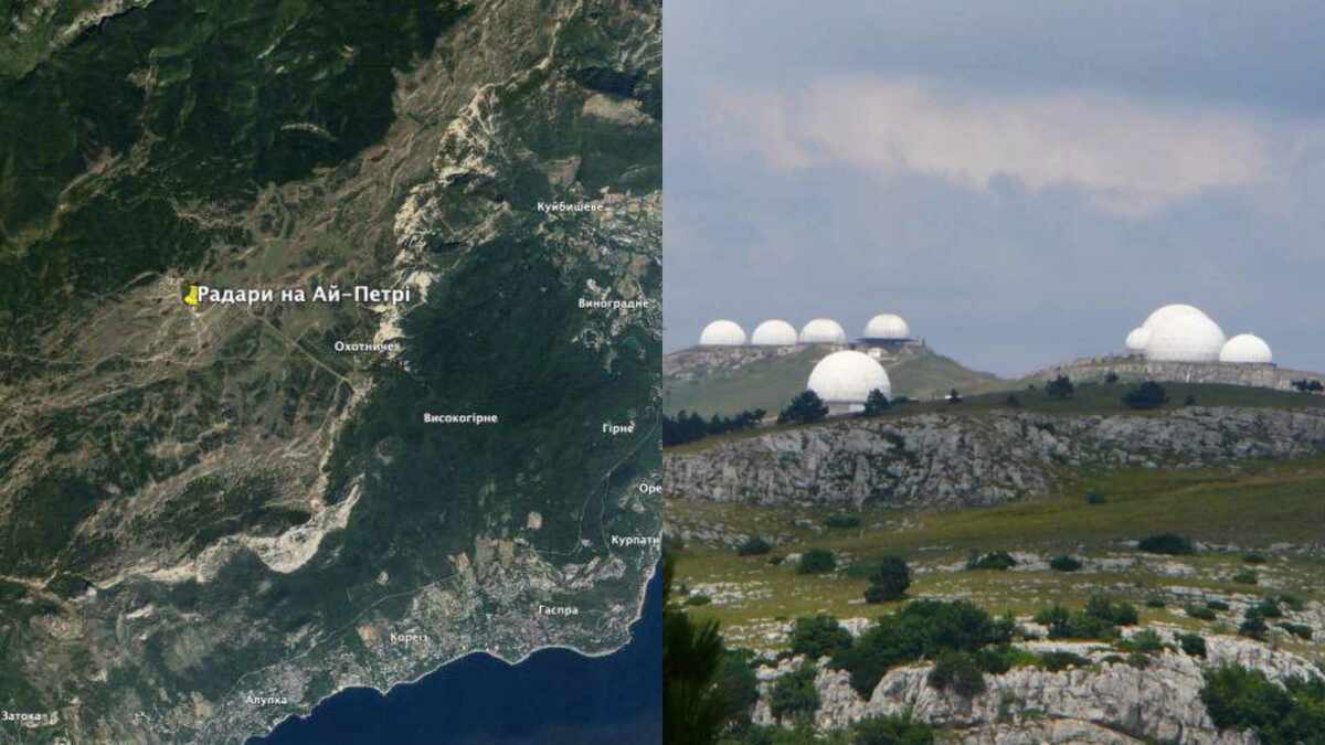 烏克蘭軍方也在 13 日清晨發起了一次針對克里米亞南部艾佩特里山雷達站的飛彈襲擊。據《克里米亞之風》電報群報導，這次襲擊摧毀了多種雷達系統，包括 Oborona、Altai 和 Granitsa-M 等，並導致俄方指揮官亞歷山大·庫拉科夫身亡。 圖:翻攝自@JohnZhangSV(新頭殼合成)