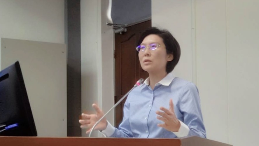 民進黨立委林岱樺鑑於氣候變遷造成農損常態化，要求農業部補助政策應化被動為主動。 圖：立法委員林岱樺辦公室提供