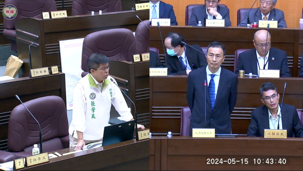 張肇良盼市府考量三坑居民意見，勿讓台水在三坑老街設置中繼加壓站。 圖：林昀真/翻攝
