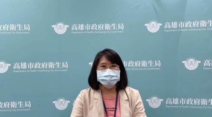 高市衛生局長期照顧中心技正蔡雅璿說明。 圖：高雄市衛生局/提供