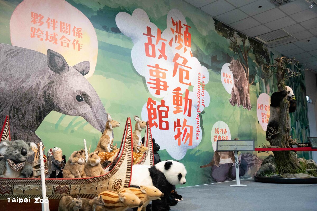 未來故事館將運用園區保存的重要物種樣本，策劃「瀕危動物故事」主題展區。 圖：台北市立動物園／提供