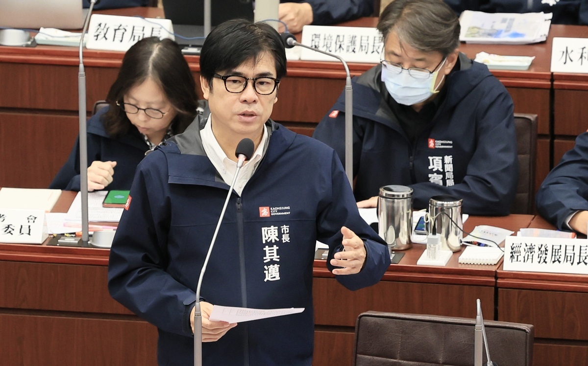 台中捷運發生砍人案 陳其邁：加強高雄捷運及輕軌安全維護