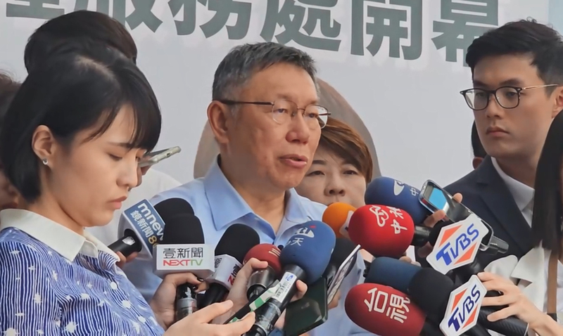 朝野爆發嚴重衝突，民眾黨主席柯文哲今天說，「當家不鬧事」很難想像怎會是執政黨在抗爭，讓他無法理解。 圖 : 中央社/提供