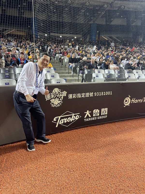 中華民國運動彩券經銷商商業同業公會理事長何昱奇說，台灣運彩第三屆預估能達到挹注國家運動發展基金超過538億元。 圖：運彩公會/提供