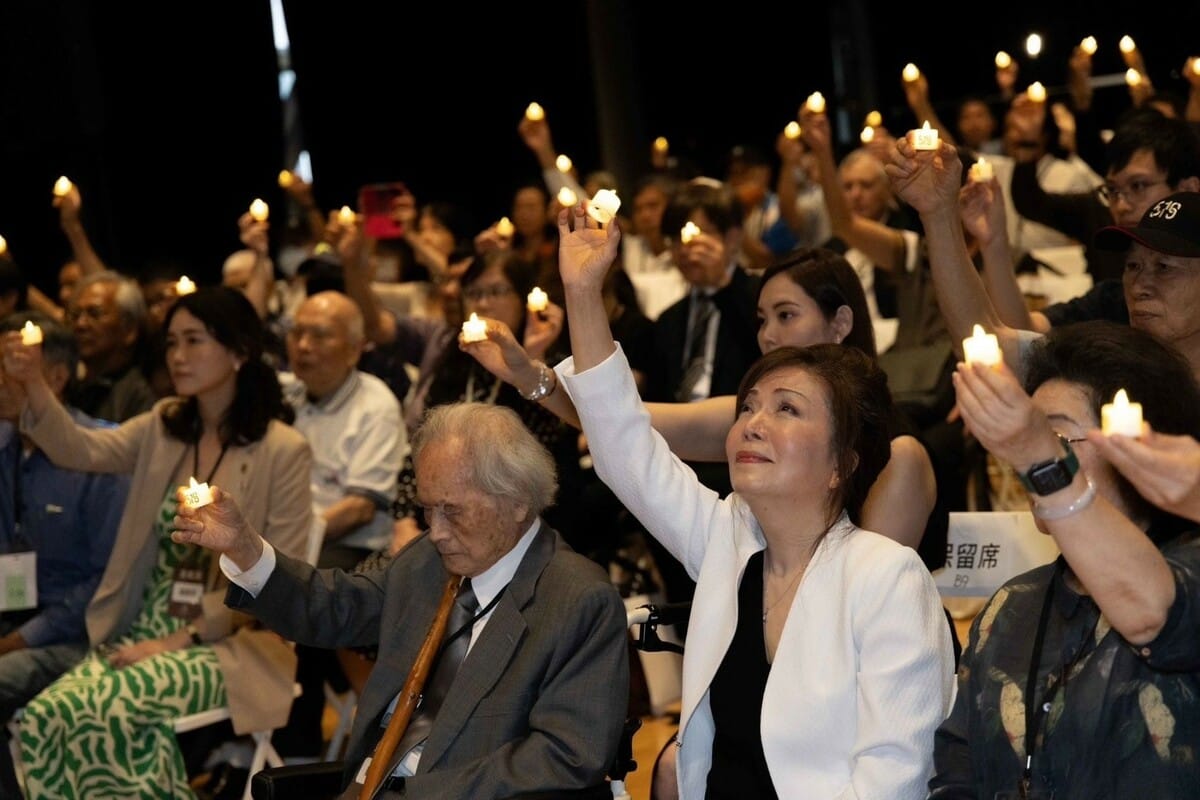 白色恐怖記憶日宣示大會。 圖：潘俊霖攝/新台灣和平基金會提供