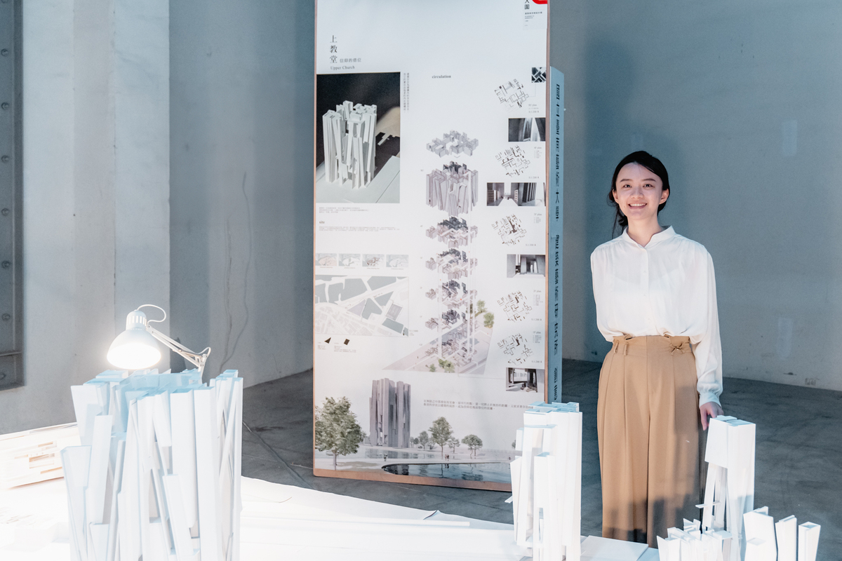 臺南藝術大學建築藝術研究所獲城市商旅最佳設計獎。 圖：高雄市文化局/提供