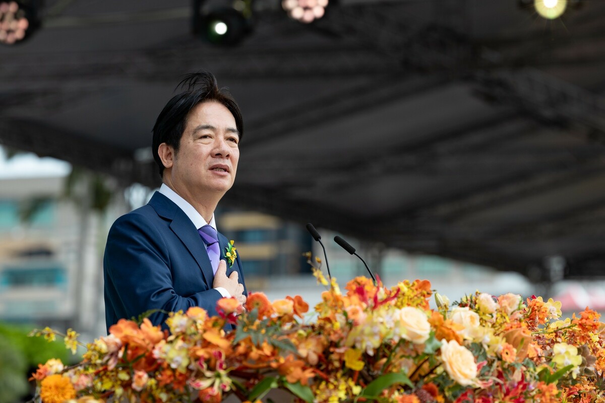 總統賴清德國慶典禮上發表談話，其中在經濟政策上，特別表態未來會加強「打詐」力道、加速「打炒房」效率，並擴大照顧租屋族，平衡換屋族的需求，實現「居住正義」。 圖：總統府／提供（資料照）
