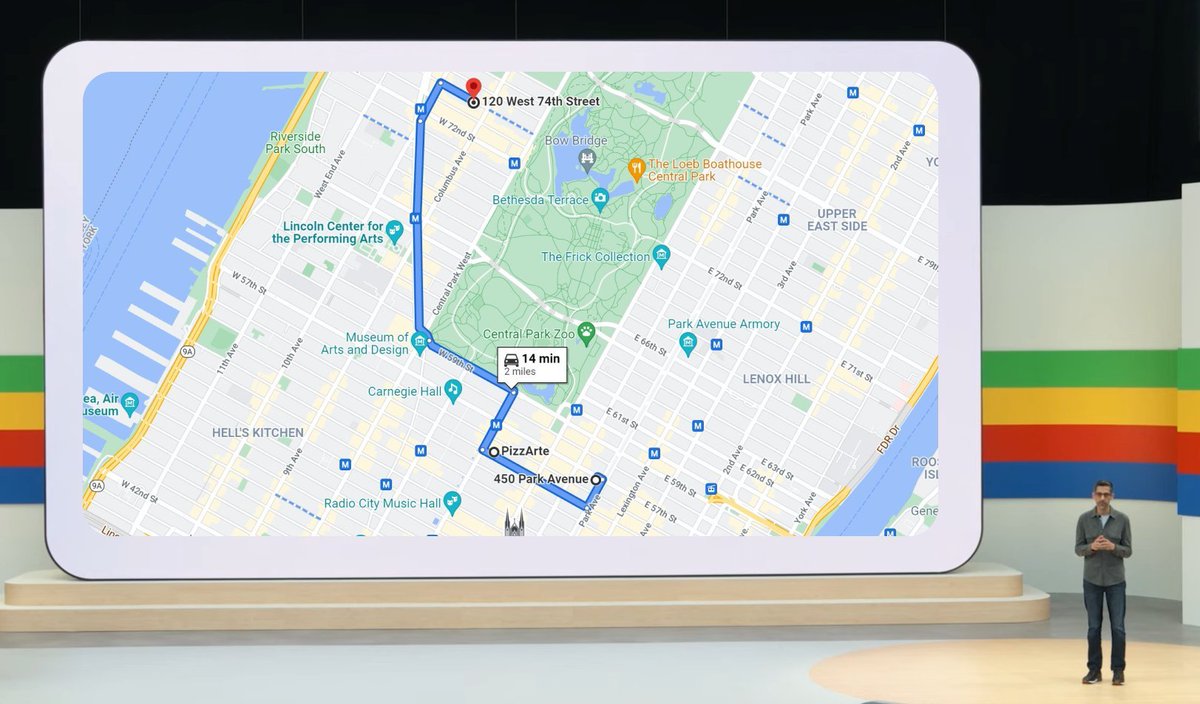 Google I/O 開發者大會 圖：翻攝自Ｘ（前推特）@FinanceYF5