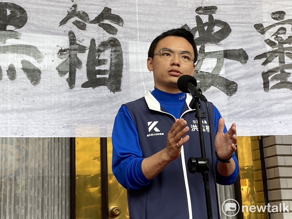 洪孟楷強調，一切都是公開透明，並無綠營所稱的搞黑箱。 圖：林昀真/攝（資料照）
