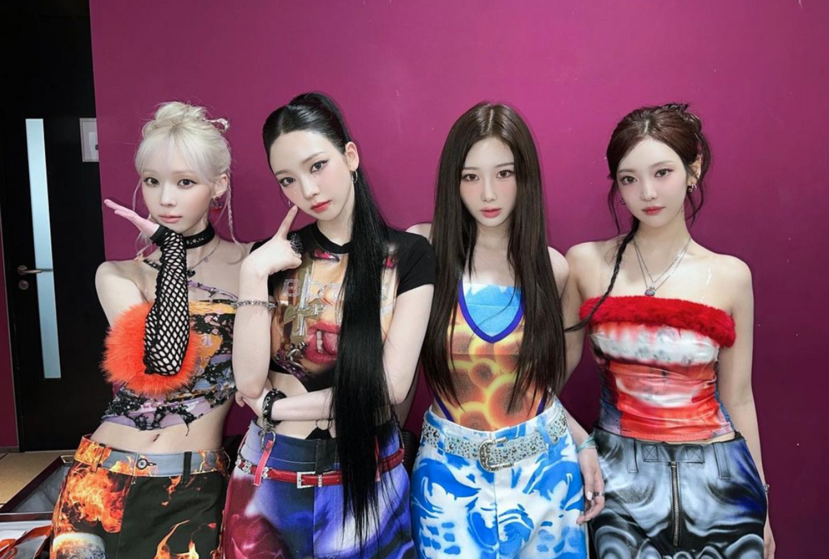 aespa由Karina、Giselle、Ningning、Winter組成，出道至今3年就擁有破億神曲，更拿到了多項音榜冠軍的好成績。 圖：翻攝自aespa IG